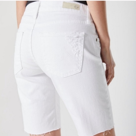 Adriano Goldschmied The Nikki Short White Denim NEW - Picture 4 of 6